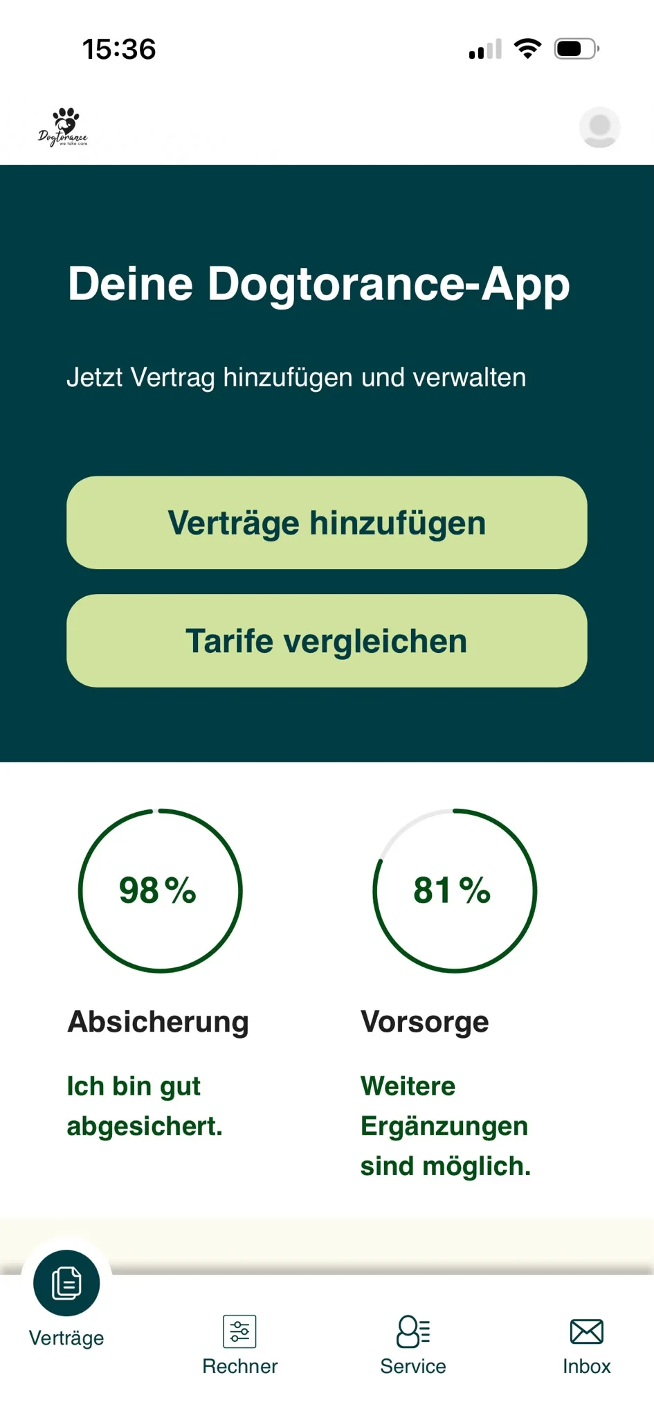 Verträge und Absicherungscheck